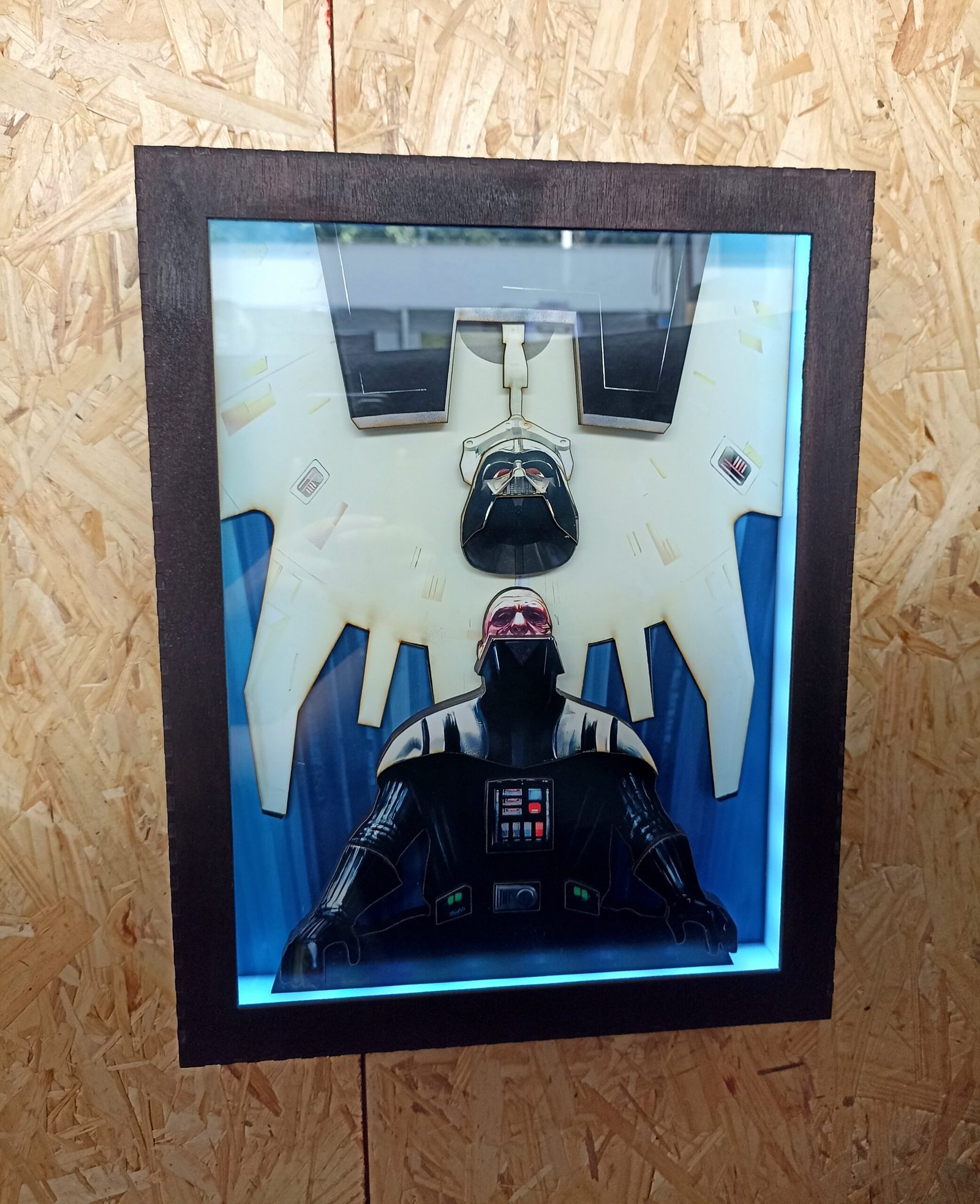 Diorama 3D Darth Vader