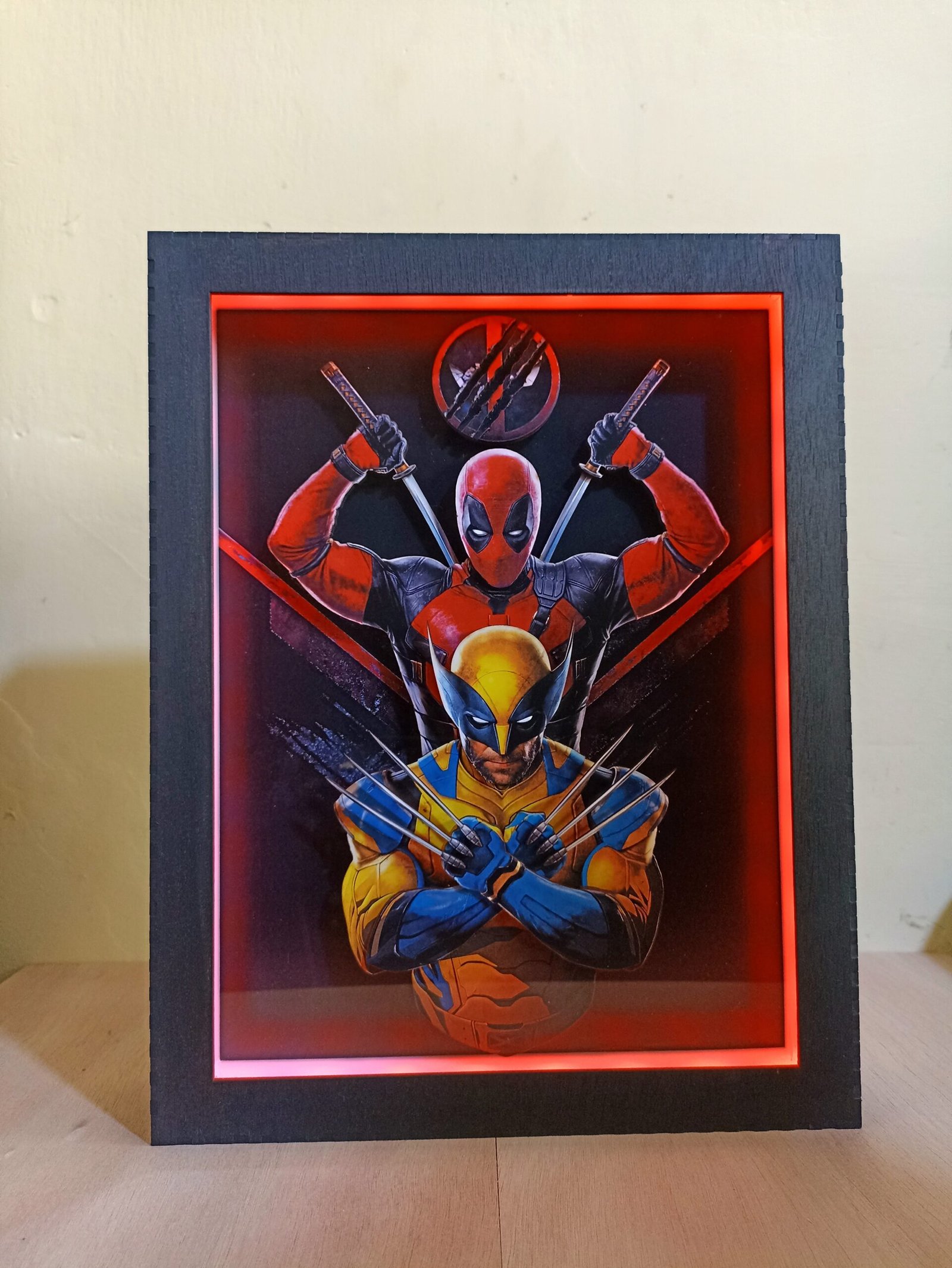 Diorama 3D Deadpool & Wolverine