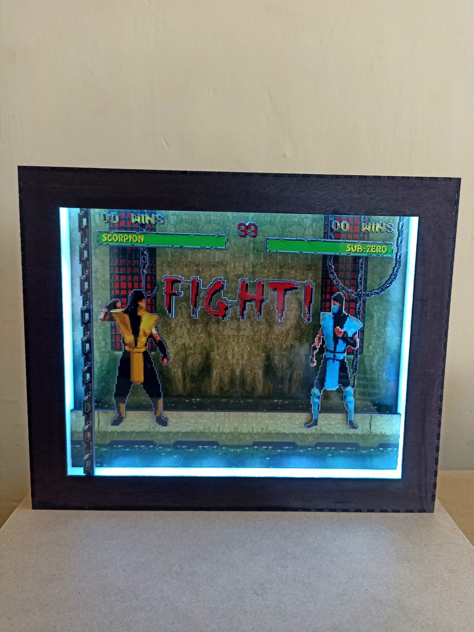 Diorama 3D Mortal Kombat